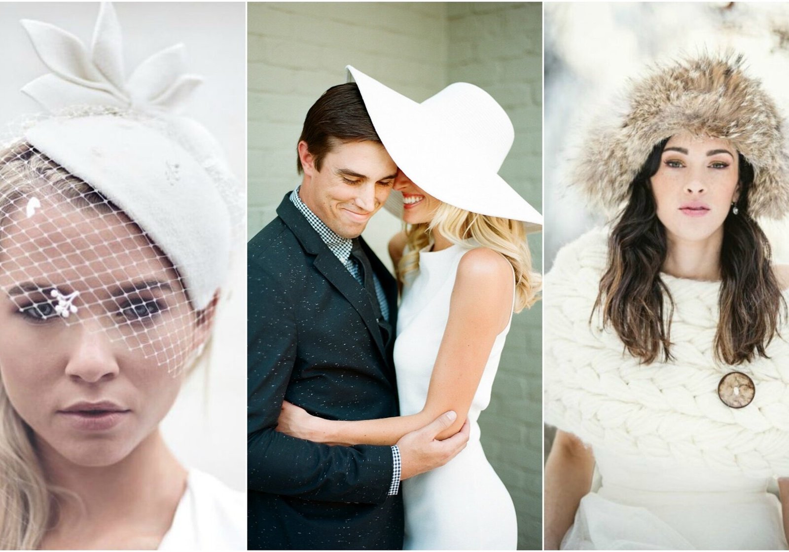 Hochzeitsaccessoire Hut-Braut